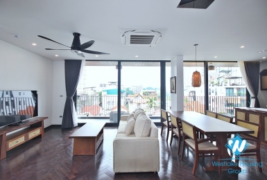 A brand new duplex 4 bedroom apartment in Dang thai mai, Tay ho